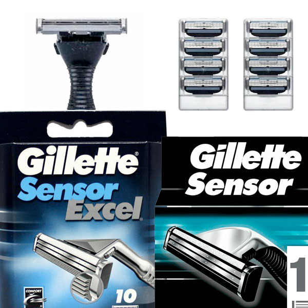Gillette Sensor scheermesjes (Excel, Sensor 3)